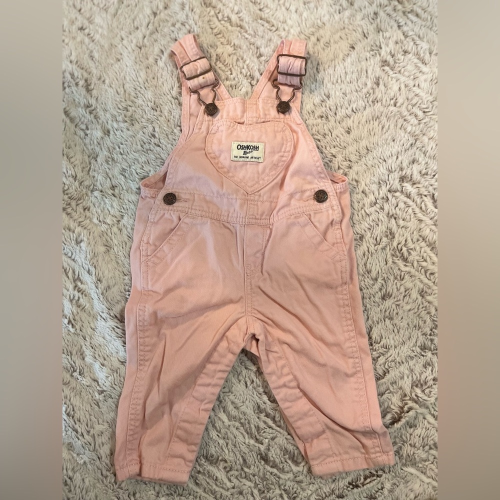 Oshkosh B"gosh Overalls Floral Pocket 18 months